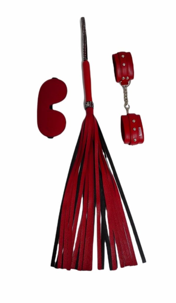 Fetish Dream Series Kelepçe Kırbaç 3'lü Set