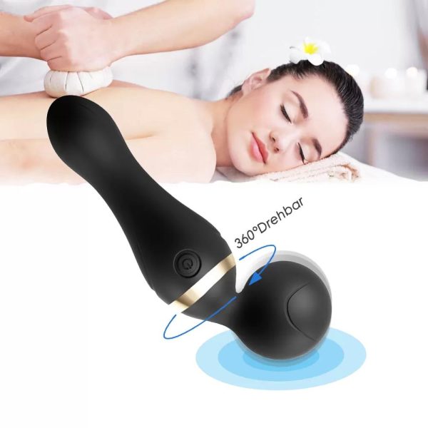 FREEZA 360° Açılı Magic Wand Massager Çok Sessiz Masaj Aleti - Görsel 5