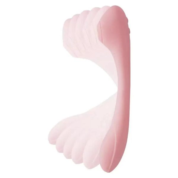 MILRA Şarjlı G-Spot Uyarıcı ve Klitoris Emiş Güçlü Kıkırdaklı Bükülebilir Vibratör - Pembe - Görsel 3