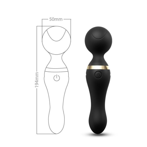 FREEZA 360° Açılı Magic Wand Massager Çok Sessiz Masaj Aleti - Görsel 8