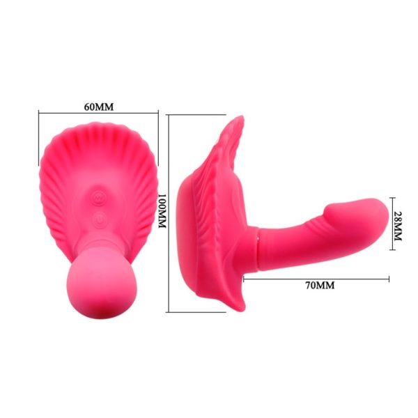 Uzaktan Kumandalı Titreşimli Teknolojik Çamaşır Altı Vibratör Penis - Görsel 6