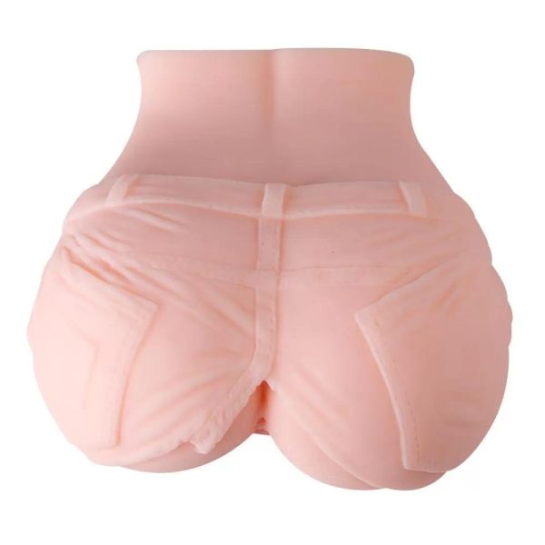 BIG ASS Sheila Yırtık Jeans Büyük Boy Realistik Anal Vajinal Girişli Et Dokusunda Kalça Mastürbatör - Görsel 5