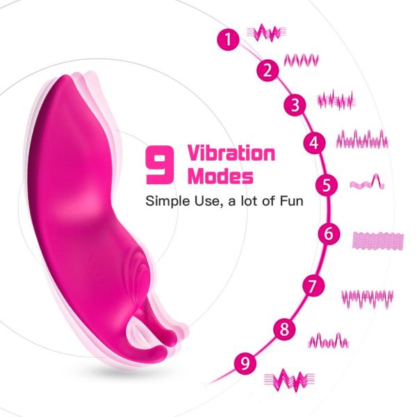 PRIME TOYS Ava Telefon Kontrollü Manyetik Klipsli Sessiz Giyilebilir Klitoris Uyarıcı Mini Vibratör - Görsel 6