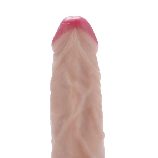 LIFELIKE VIBE Ultra Yumuşak Dokulu Titreşimli ve Rotasyonlu Realistik Vibratör Penis 18 CM - Görsel 4