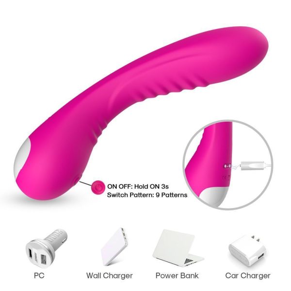 PRIME TOYS Brutal Manyetik Şarjlı G Nokta Uyarıcı Su Geçirmez Vibratör - Görsel 5