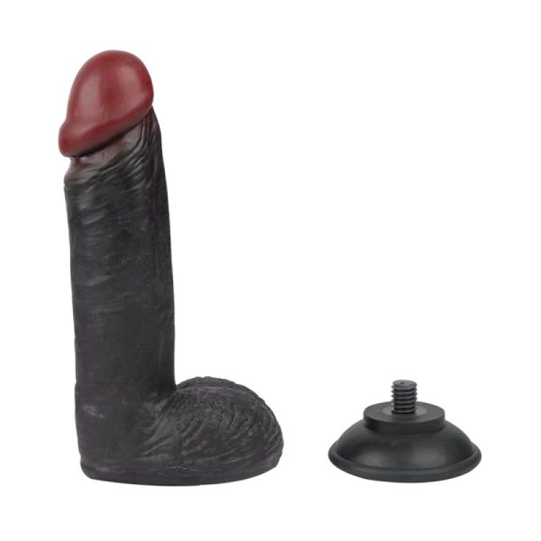 DOUBLE LAYER DİLDO (BLACK) - Görsel 2
