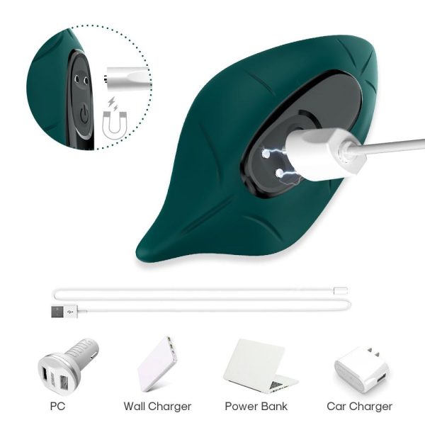 PRIME TOYS Leaf Rct Kablosuz Kumandalı Şarjlı Su Geçirmez Sessiz Giyilebilir Mini Vibratör - Görsel 3