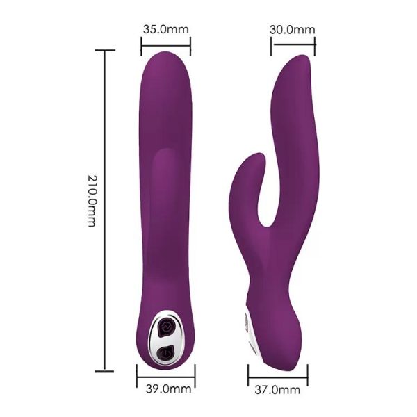 ZOE MAX Yeni Nesil Vajina Kıvrımı Tasarımı ve G-Spot Uyarıcı Masaj Vibratör - Görsel 5