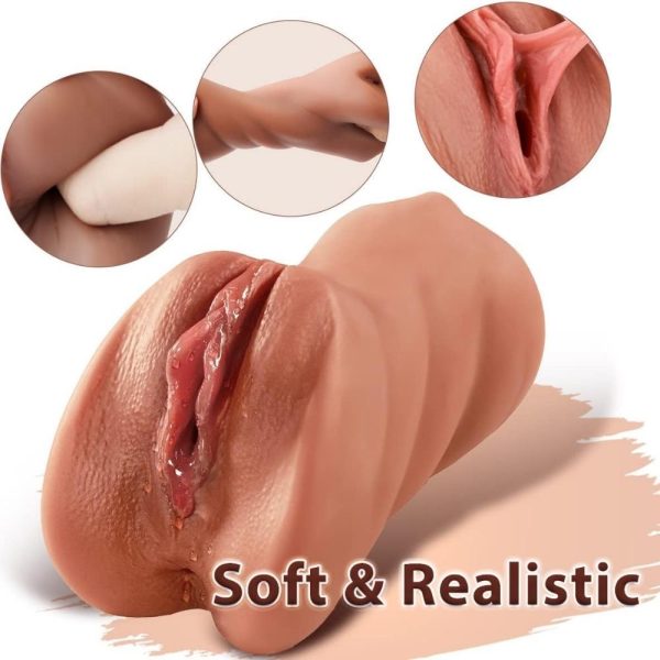 Premium Masturbator Daria - Realistik Dokulu Oral Anal Vajinal 3 in 1 Titreşimli Suni Vajina - Görsel 4