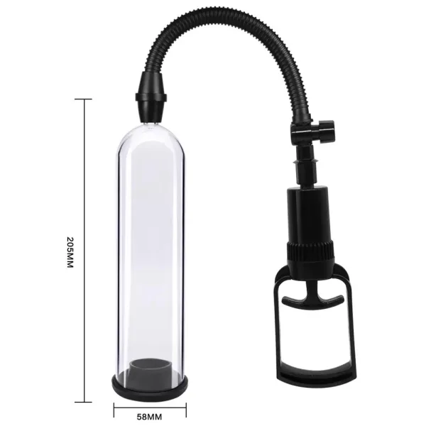 20.5 CM Passion Pump Özel Tetik Manuel Penis Pompası - Görsel 3