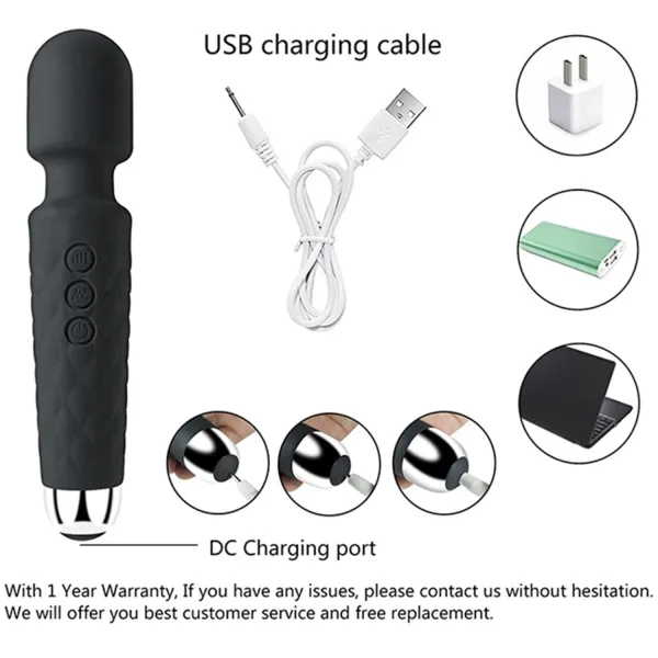 Bükülebilir Başlıklı Wand Vibratör - Görsel 4