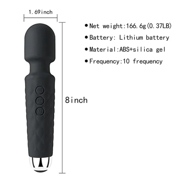 Bükülebilir Başlıklı Wand Vibratör - Görsel 5