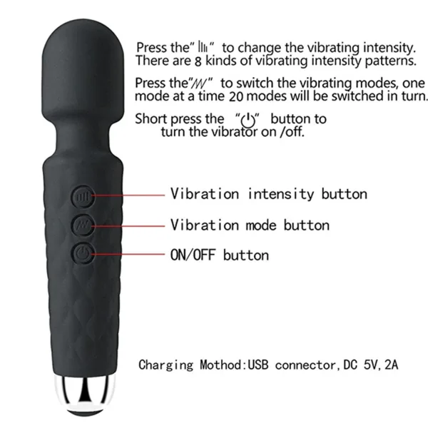 Bükülebilir Başlıklı Wand Vibratör - Görsel 6