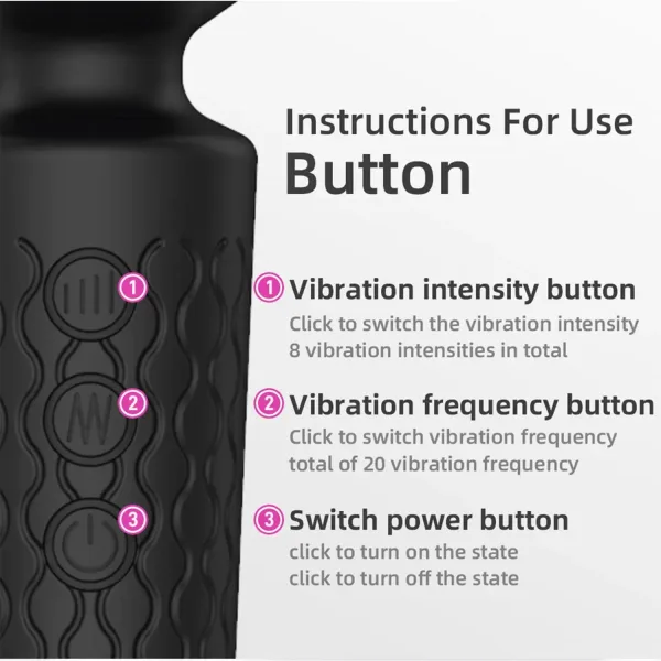 Bükülebilir Başlıklı Wand Vibratör - Görsel 7