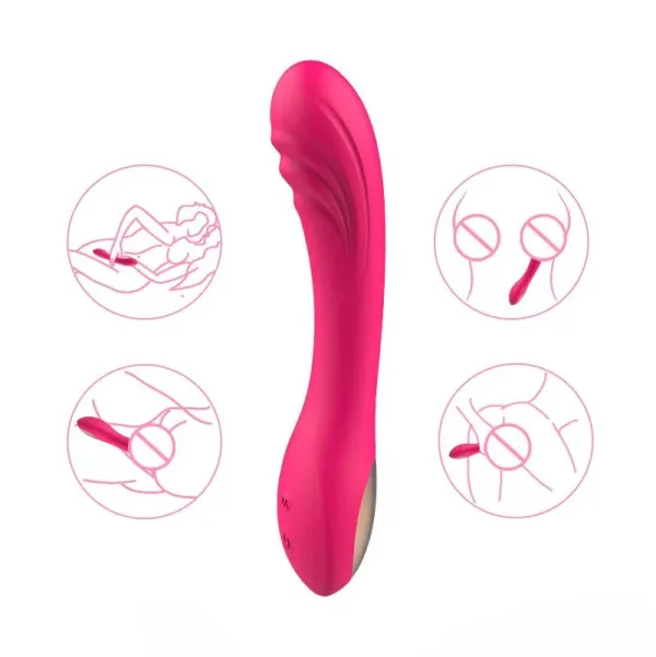EXTER 12 Titreşim Modlu G-Spot Uyarıcı Dildo Vibratör - Görsel 2