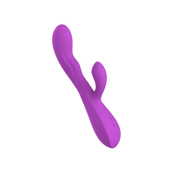 Modern Uyarıcılı Rabbit Vibratör Pembe - Mor - Görsel 5