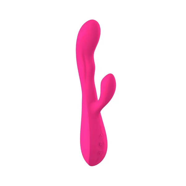 Modern Uyarıcılı Rabbit Vibratör Pembe - Mor - Görsel 6