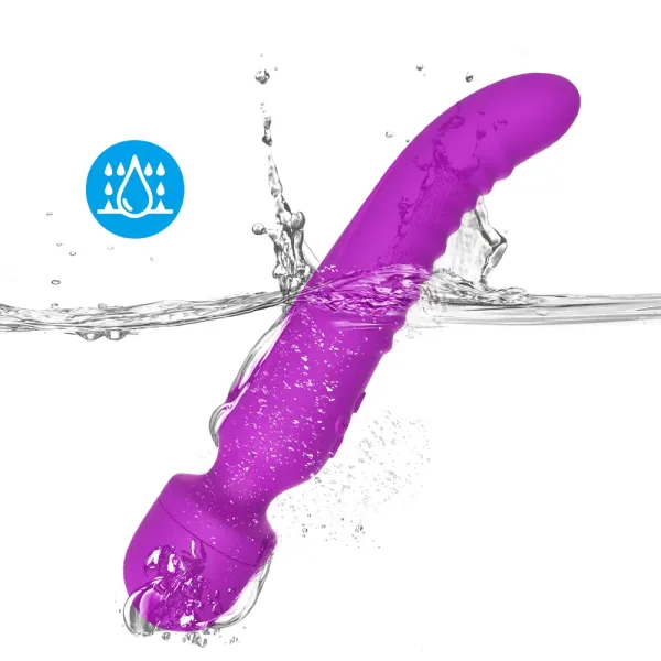 Çift Taraflı Wand Vibratör Mor - Görsel 8