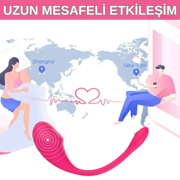 Telefon Kontrollü Yumurta Vibratör - Görsel 4